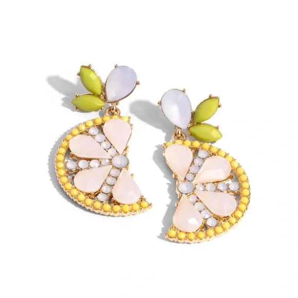 Lemon Earrings - Picture 1 of 2